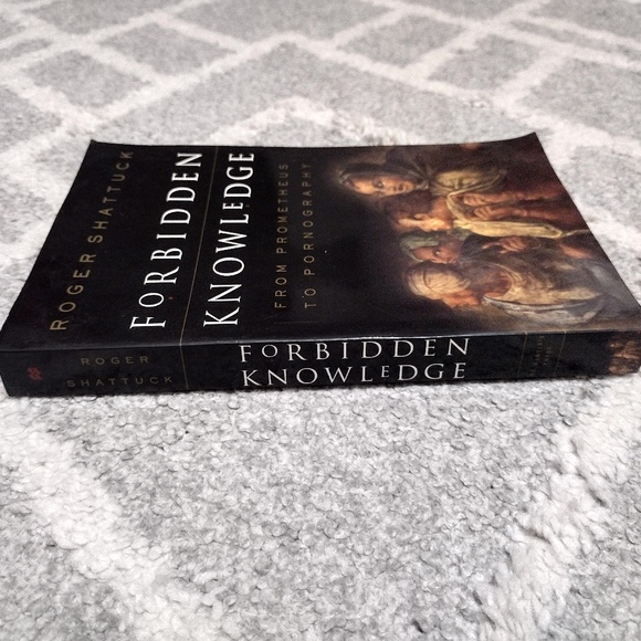Forbidden Knowledge by Roger Shattuck (1996 Paperback) Excellent Condition - Picture 2 of 4
